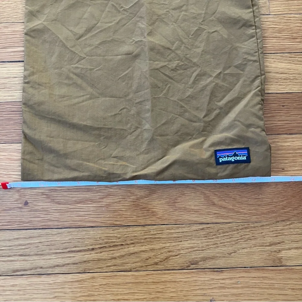 Patagonia Brown Nylon Stuff Sack Storage Bag Camping Gorpcore Hiking Backpacking